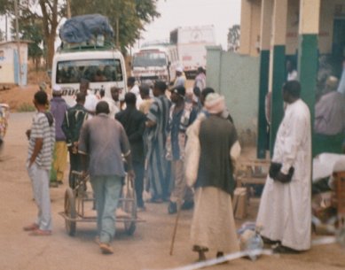 Der Busbahnhof von Ngondere