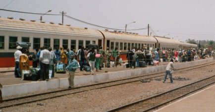 Der Bahnhof von Ngondere
