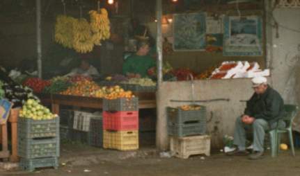 Gemüse- und Früchtemarkt in Tyre/Sour