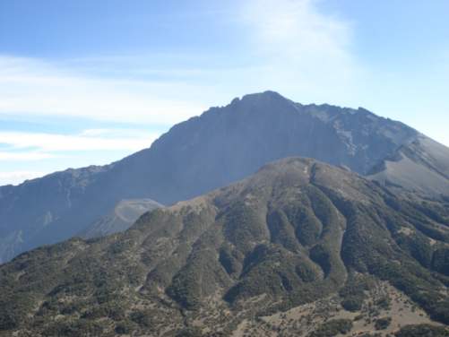 Ausblick vom Little Meru Peak