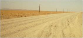 Dirtroad in Namibia