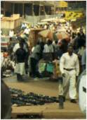 Strassenmarkt in Kampala