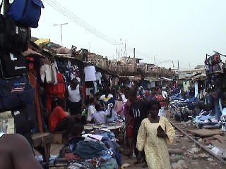 Markt in Kumasi / Ghana