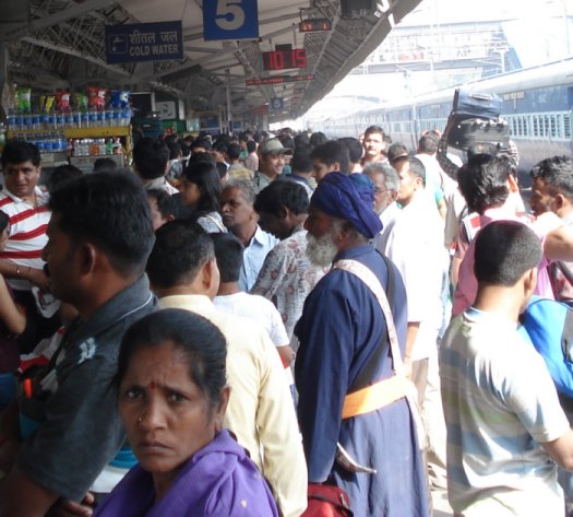 Bahnhof Delhi