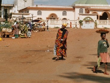 Der Markt von Foumban