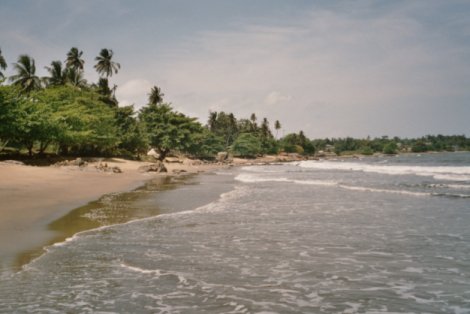 Der Strand von Kribi