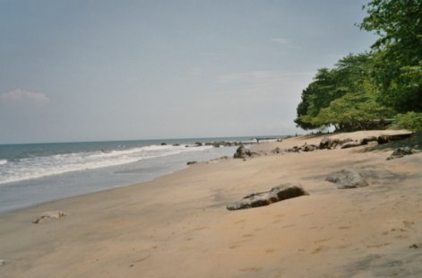 Der Strand von Kribi