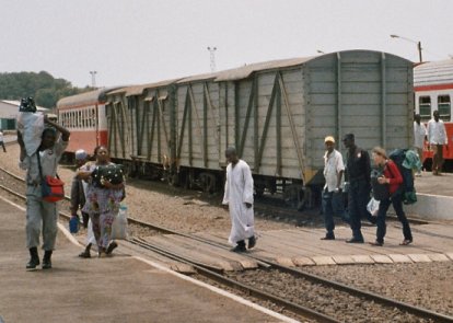 Ankunft nach 16 Stunden Zugfahrt