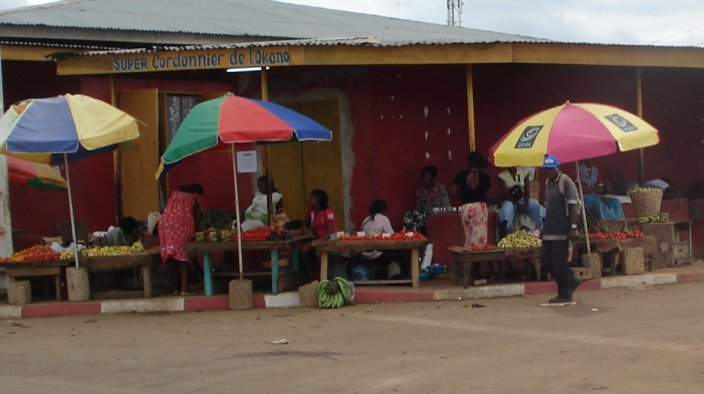 Markt / Gabun