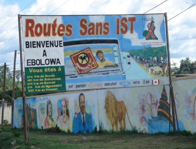 Aidskampagne / Kamerun