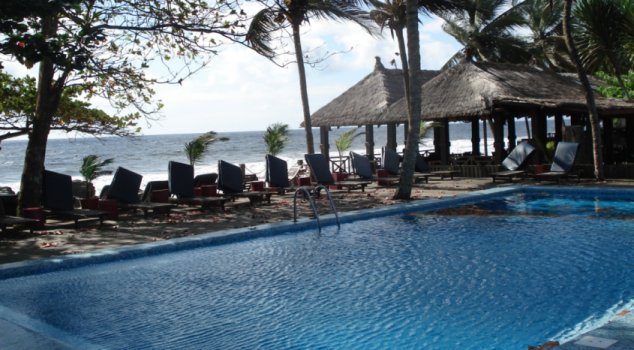 mein Hotel in Kribi