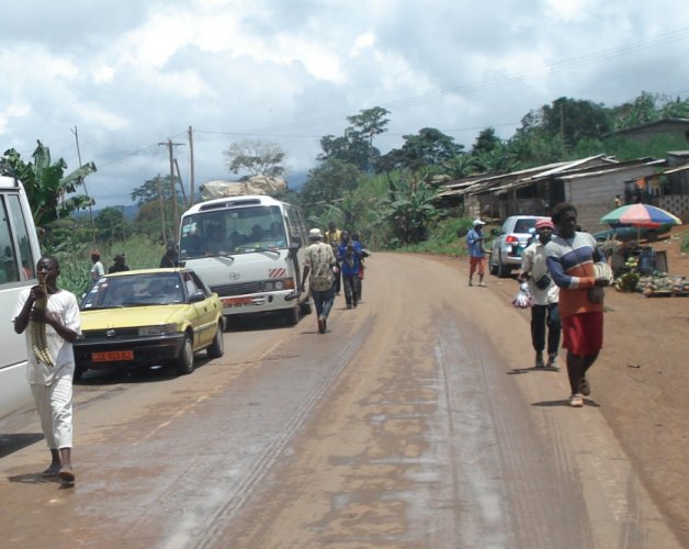 Auf dem Weg nach Kribi / Kamerun