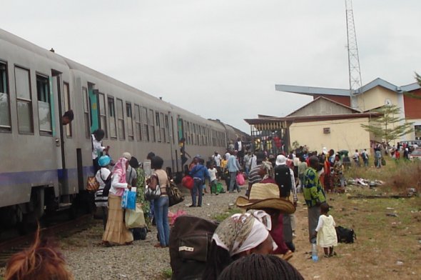 Ankunft in Libreville