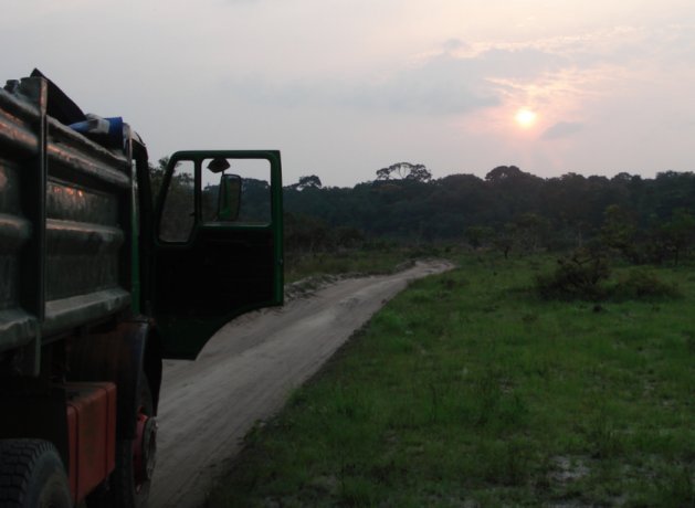 Auf der Route du Gabon