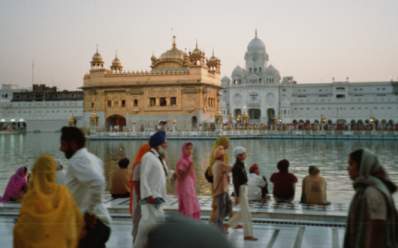 Der goldene Tempel von Amritsar