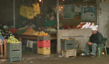 Gemse- und Frchtemarkt in Tyre/Sour
