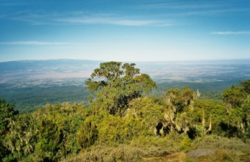 Das Panorama von der Metstation
