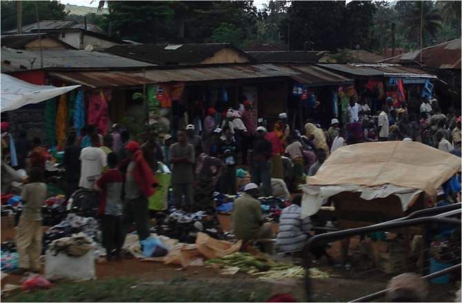 Markt in Tanga