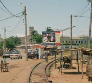 Der Bahnhof von Aného