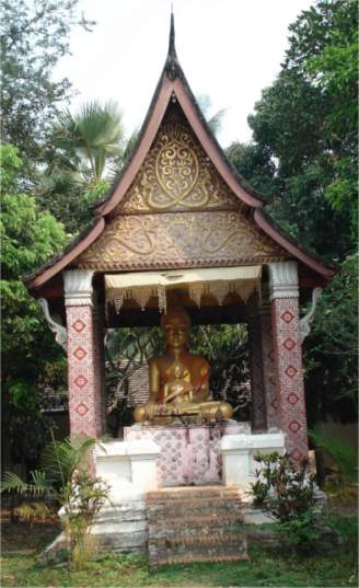 Schrein in Luang Prabang