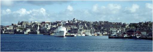 Die Hauptstadt Lerwick