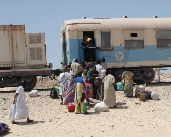 Ankunft in Nouadhibou