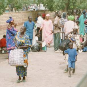 Abfahrt mit dem Zug von Kayes nach Bamako